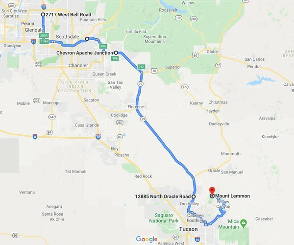 June 17 2023 Ride To Mt Lemmon Valley Of The Sun Victory Riders 